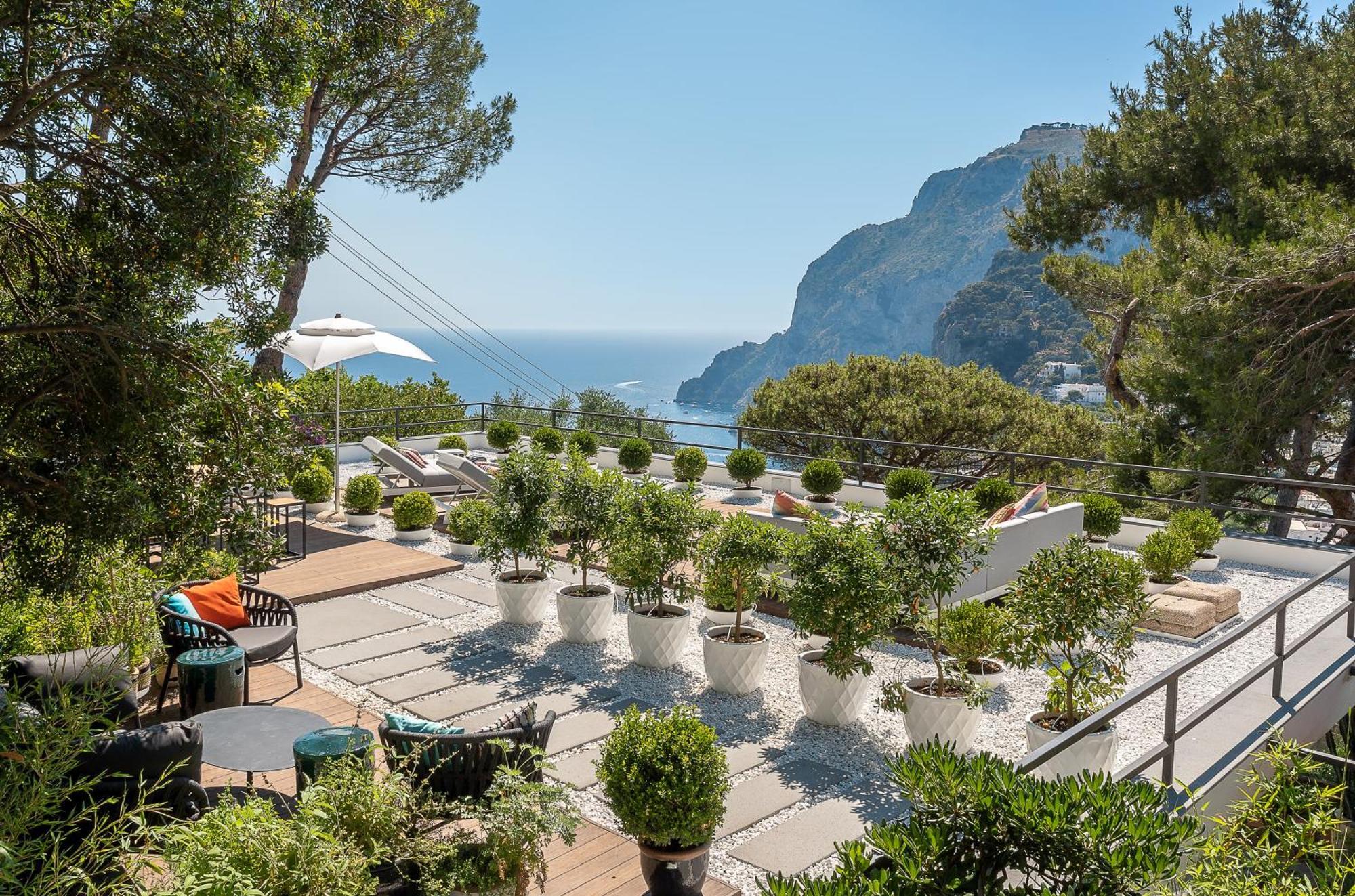 Villa Arabella Капри Экстерьер фото