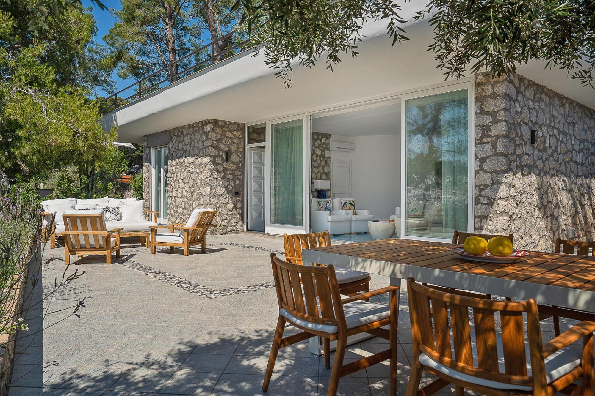 Villa Arabella Капри Экстерьер фото